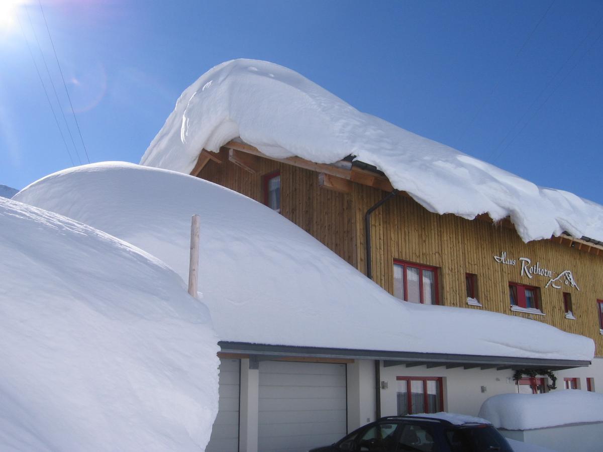 Апартаменты Haus Rothorn Шрёккен Экстерьер фото